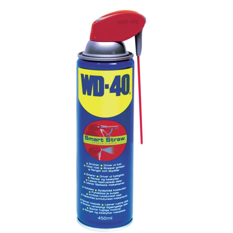 WD-40 Smörjmedel Universal Smart Straw (450ml) - lim till