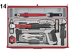 Teng Tools TCMONSTER02 Verktygsskåp 1185-DELAR