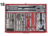 Teng Tools TCMONSTER02 Verktygsskåp 1185-DELAR