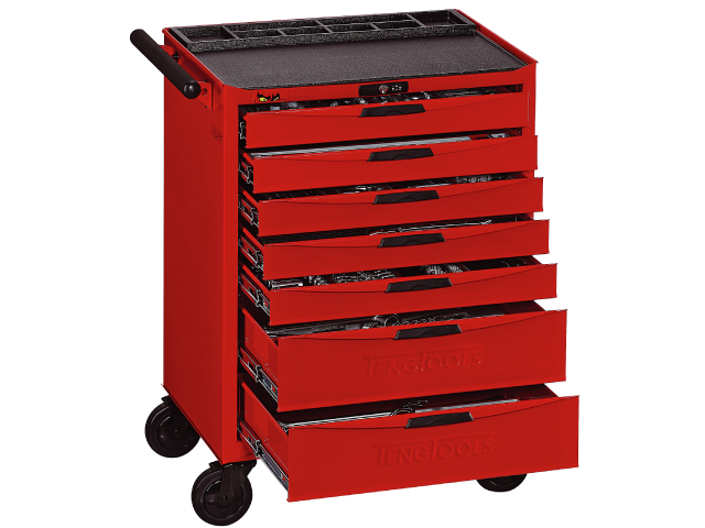 Teng Tools TCMM491N Verktygsvagn 491-DELAR - komplett