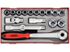 Teng Tools TT1218-6 Hylsnyckelsats 1/2