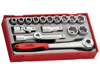 Teng Tools TT1218-6 Hylsnyckelsats 1/2