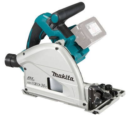 Makita DSP600ZJ Sänksåg 2x18V 165mm (Utan batterier)