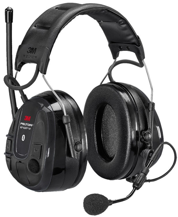 Peltor WS ALERT XP Hörselkåpa Hjässbygel MRX21A2WS6 - hörselskydd med bluetooth