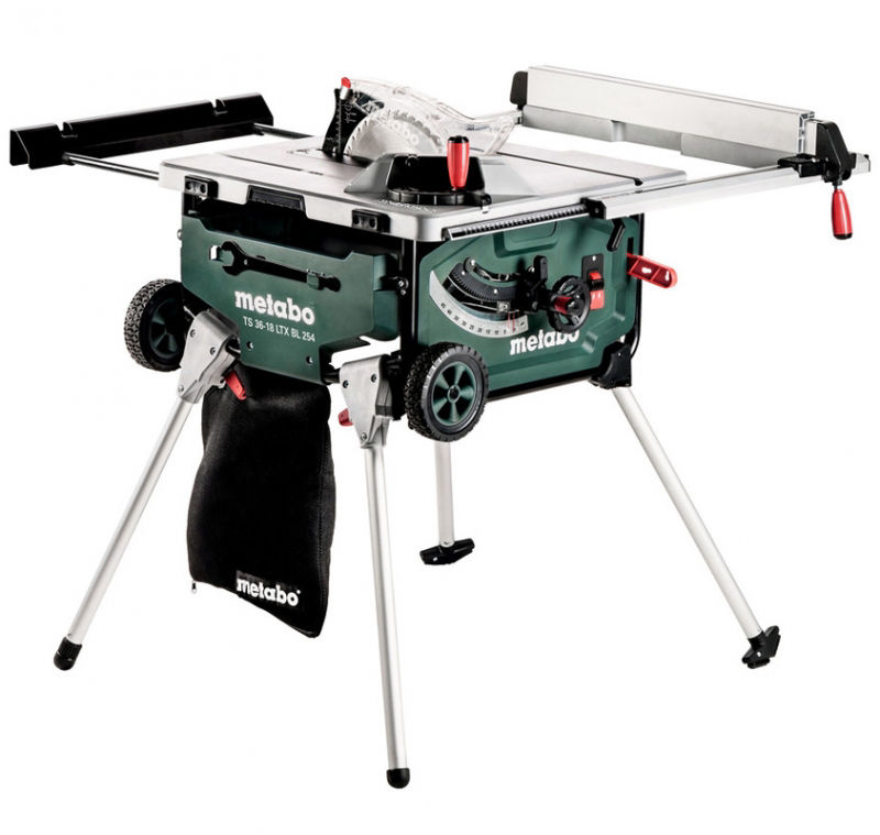Metabo TS36-18 LTX BL 254 Klyvsåg 2x18V LIHD (4x8,0ah) - batteridriven