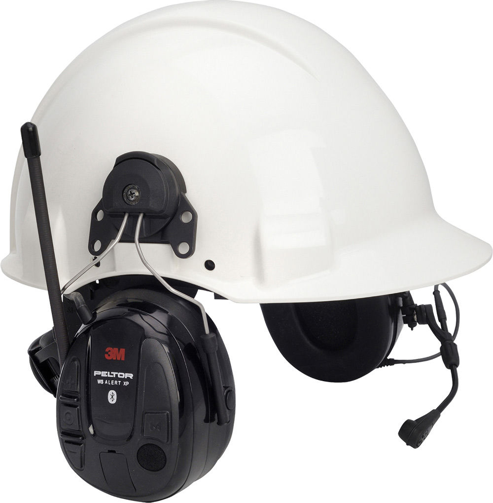 Peltor WS Alert XP Hjälmkåpa MRX21P3E2WS6 Svart - med bluetooth