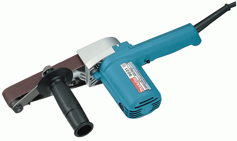 Makita 9031 Smalbandslip (30x533mm) - material