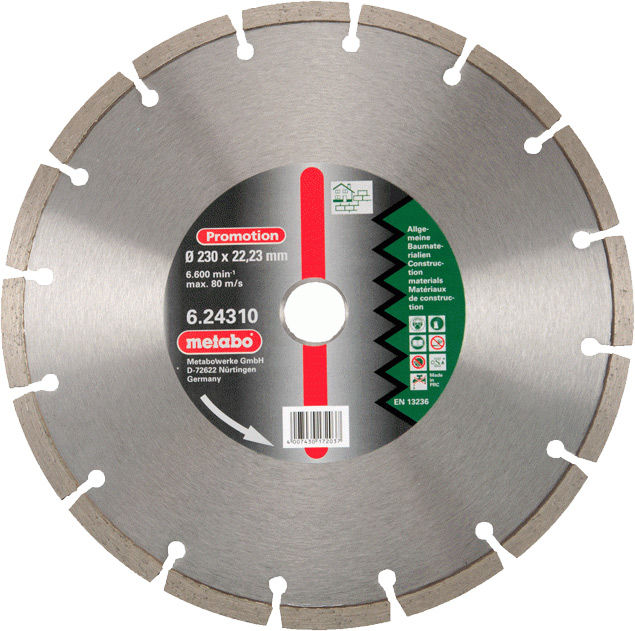 Metabo Diamantkapskiva 230mm - de