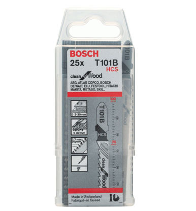 Bosch T101B Sticksågsblad 25-P (Mjuka träslag)