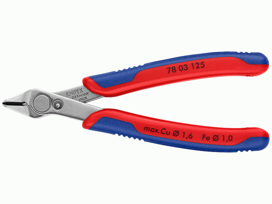 KNIPEX Elektroniktång 125mm (7803125SB)