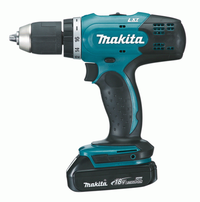 Makita DDF453SYE Borr-/Skruvdragare 18V (2x1,5ah) - design