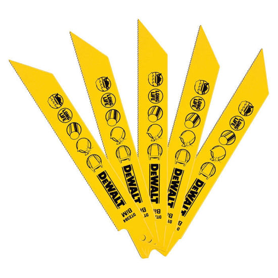 DeWalt DT2384 Tigersågblad Bi-Metall Long-Life 152mm (5-P)