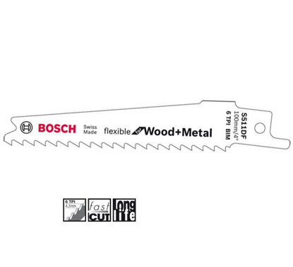 S511DF Bosch Tigersågblad för trä & metall