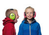 Peltor Hörselkåpa hjässbygel Kid H510AK Neongrön