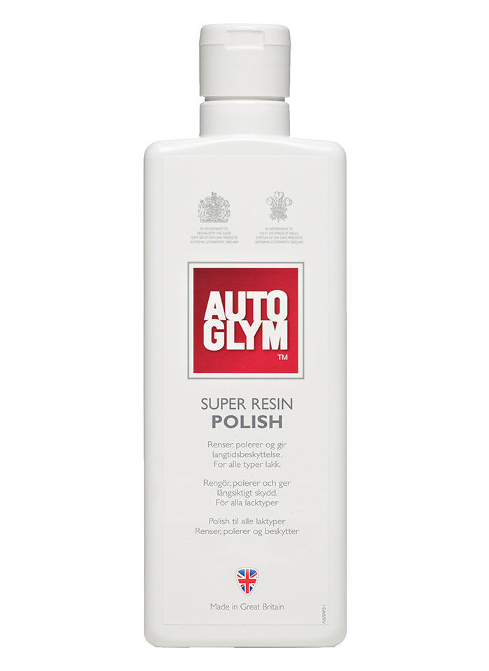 Autoglym Super Resin Polish 325 ml. flaska - rengör