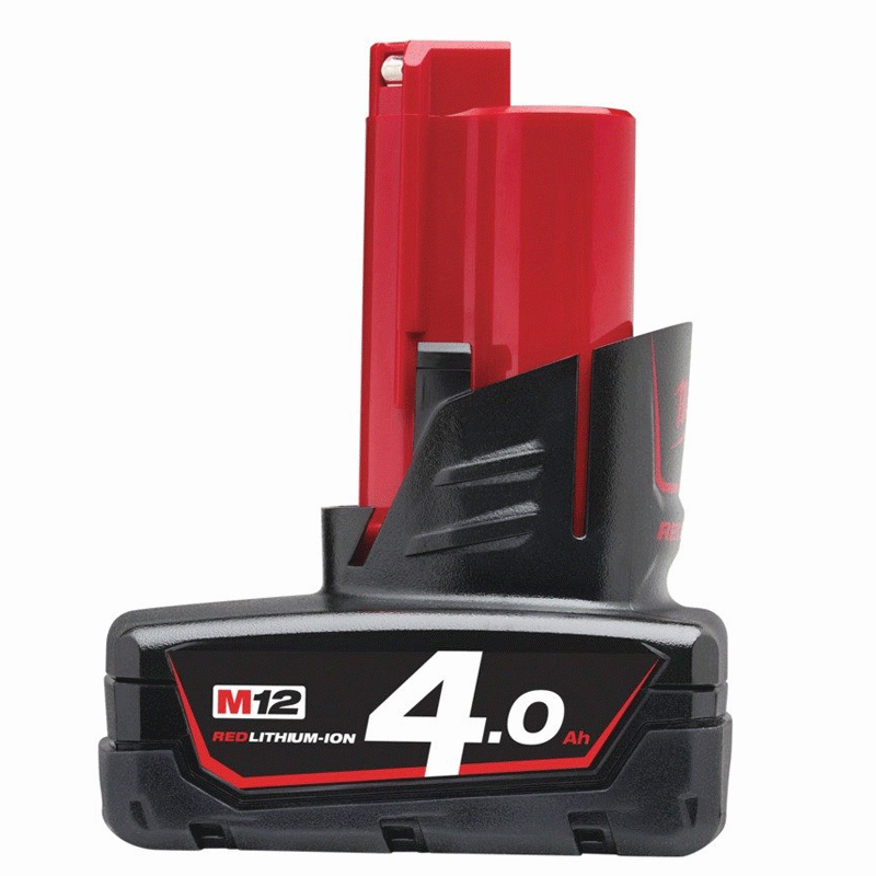 Milwaukee Batteri M12 B4 12V (4,0ah)
