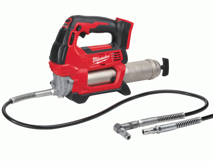 Milwaukee M18 GG-0 Smörjspruta 18V (Naken) - batterier
