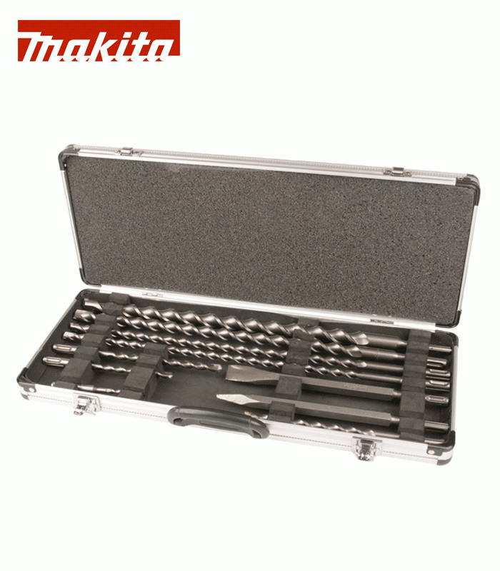 Makita Borr-/Mejselsats SDS+ (10-delar) - med