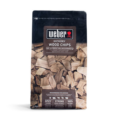 Weber Rökflis Chips - Hickory 0,7kg 17624 | toolab.se