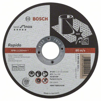 Bosch Kapskiva 125x1mm Rapido Longlife