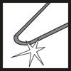 Bosch AIZ 28 SC Kniv STARLOCK HCS 28x50mm (1-P)