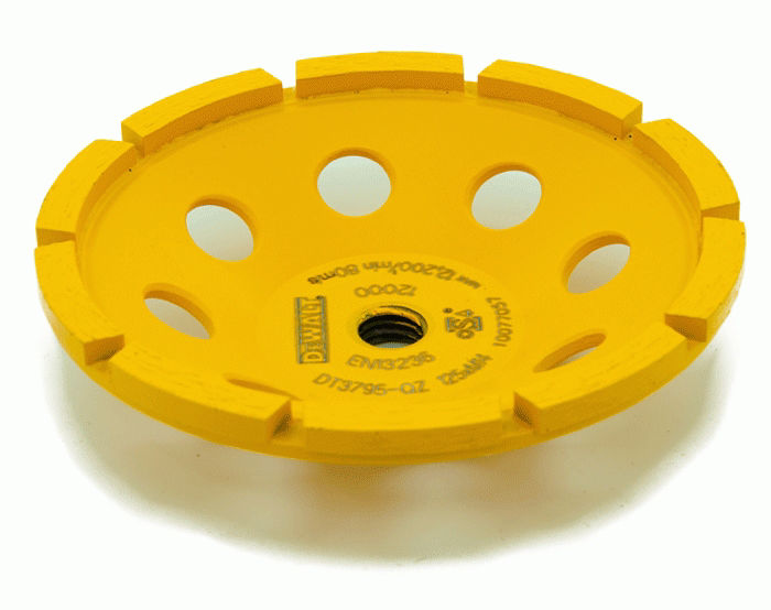 DeWalt DT3795 Diamantslipskål 125mm (Enkel) - med