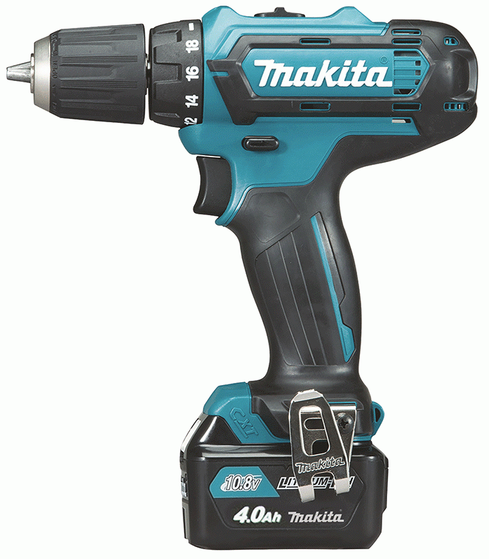Makita DF331DSMJ Borr-/Skruvdragare 10,8V (2x4,0ah) - borrskruvdragare