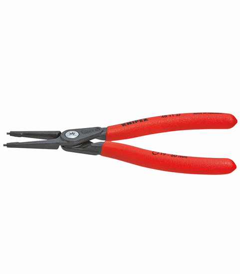 KNIPEX 4811J3 Låsringstång rak för invändig 40-100mm