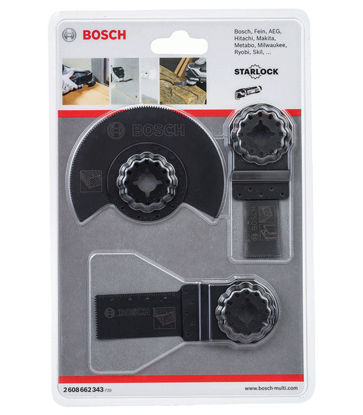 Bosch Sågbladssats Bas STARLOCK (WOOD/METAL) - TOOLAB.SE