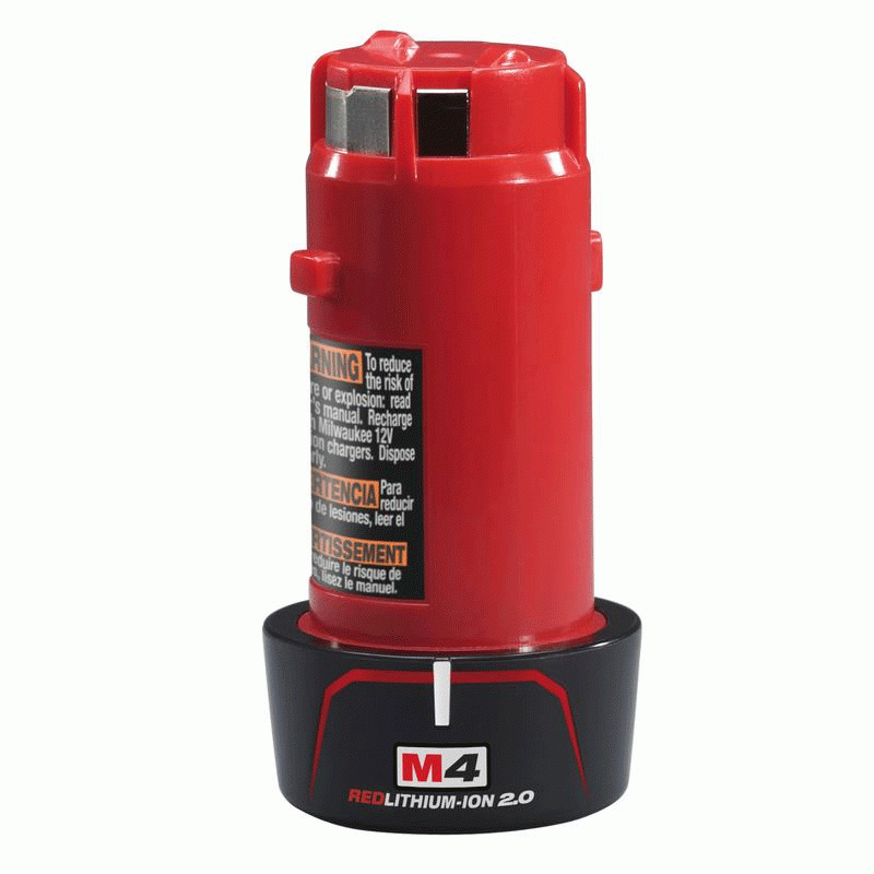 Milwaukee M4 B2 Lithium-Ion Batteri 4V (2,0ah)