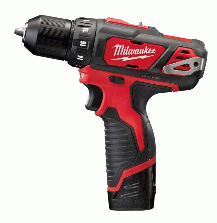 Milwaukee M12 BDD-152C Borr-/Skruvdragare 12V (2x1,5ah) - med