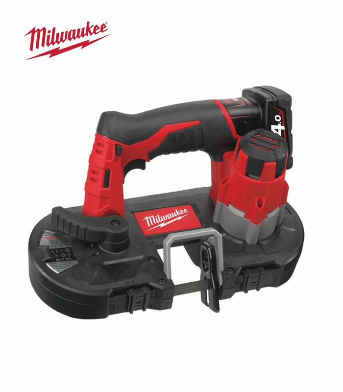 Milwaukee MS 12 BS-402C Bandslip 12V (2x4,0ah) - med