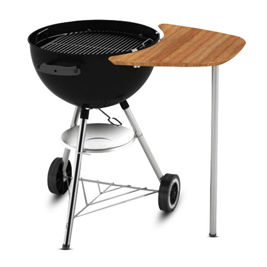 Weber 17638 Sidobord i Bambu (47/57cm) | toolab.se