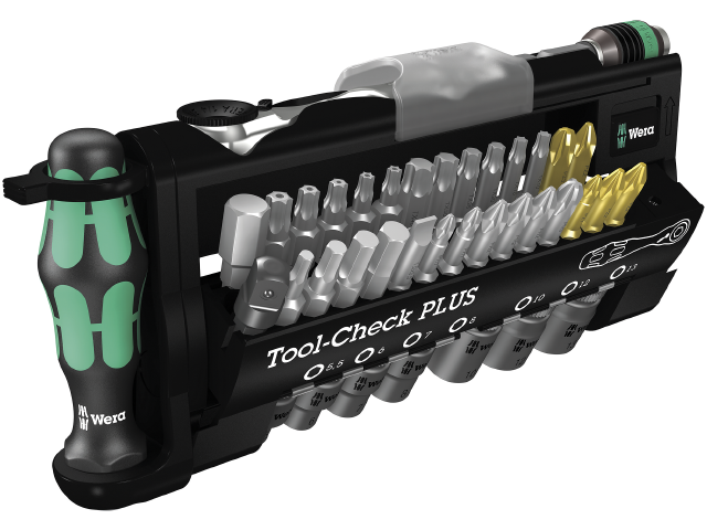 Wera Tool-Check PLUS Bits-/Hylssats 38-delar - med