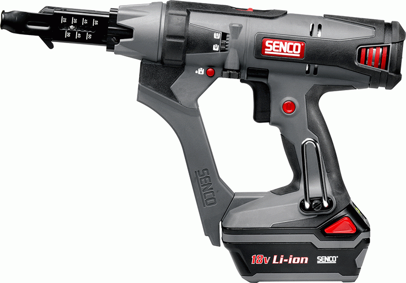 Senco Duraspin DS5550-18V Skruvautomat 18V 25-55mm (2x3,0ah) - med