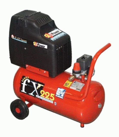 Gelins-KGK FX 225 Oljefri Kompressor 2,0hk 8bar (1-Fas)