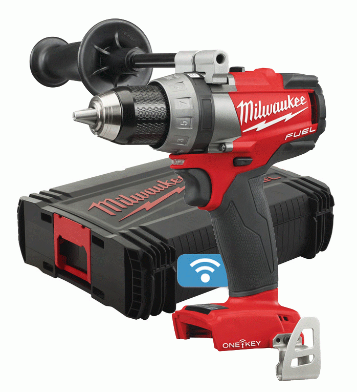 Milwaukee M18 ONEDD-0X Borr-/Skruvdragare 18V FUEL BL HD-BOX (Naken) - med