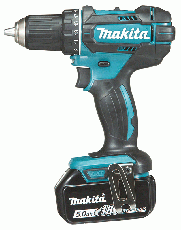 Makita DDF482RTJ Borr-/Skruvdragare 18V (2x5,0ah) - med
