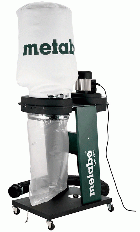 Metabo SPA 1200 Spånsug 65 liter 1600 Pa - med