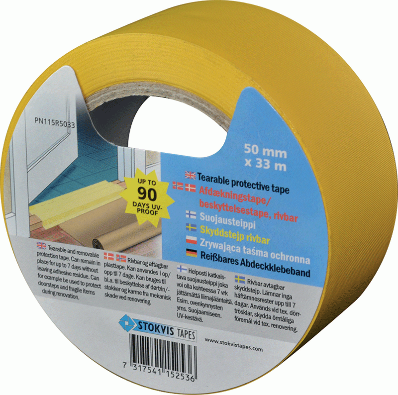 Stokvis Skyddstejp 50mm x 33m