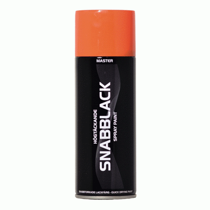 Master Snabblack Sprayfärg Orange Blank 1007