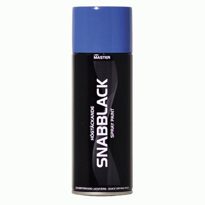 Master Snabblack Sprayfärg Blå Blank 1008