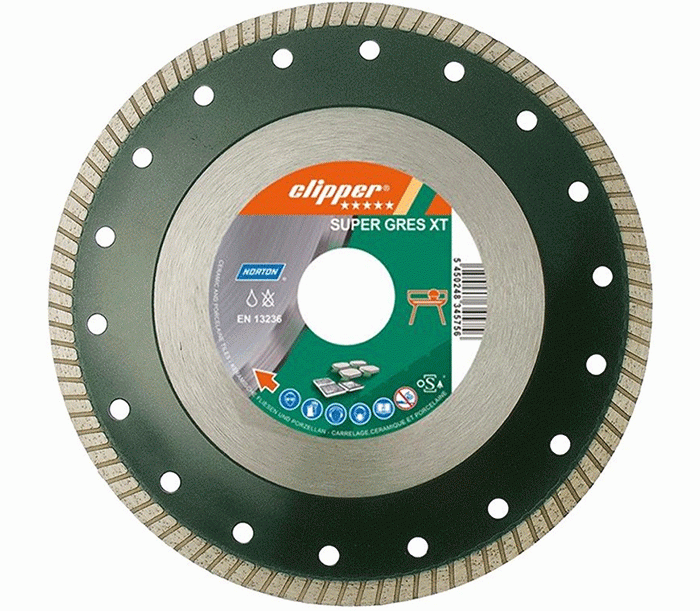 Norton Diamantkapklinga 125mm EXTREME CERAM TURBO - material