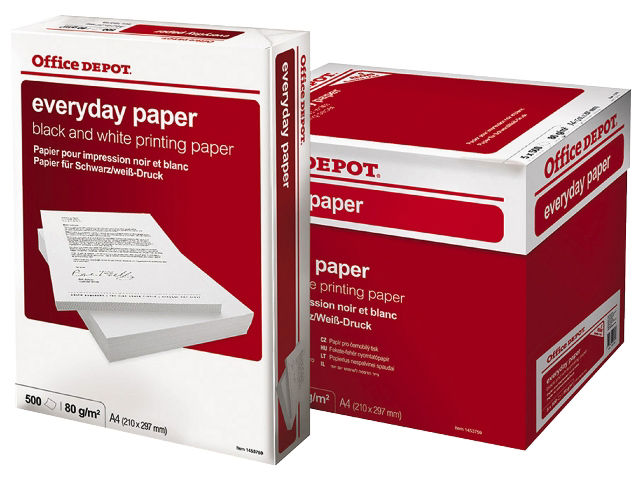 Koperingspapper A4 Hålat 80G - laser
