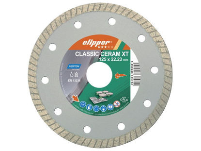 Norton Diamantkapklinga Classic Ceram 125x22,23mm "Classic Ceram XT"