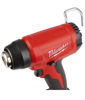 Milwaukee M18 BHG-502C Batteridriven Varmluftspistol 18V (2x5,0ah)