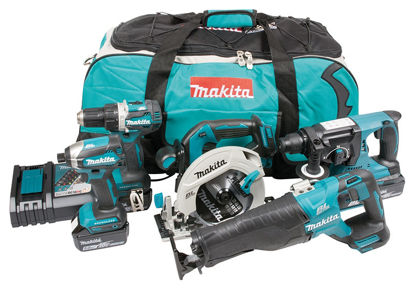 Makita DLX5032T Combokit 18V (5st maskiner)