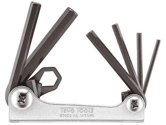Teng Tools Sexkantnyckelsats 1/8-3/8 TUM 1471AFA