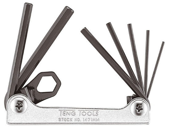 Teng Tools Sexkantnyckelsats 1.5-6mm 1471MM