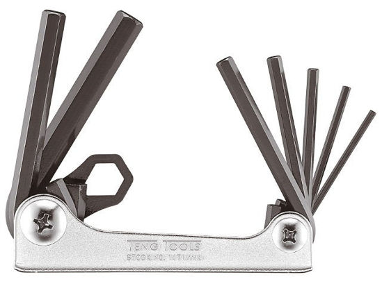 Teng Tools Sexkantnyckelsats 2.5-10mm 1471MMA